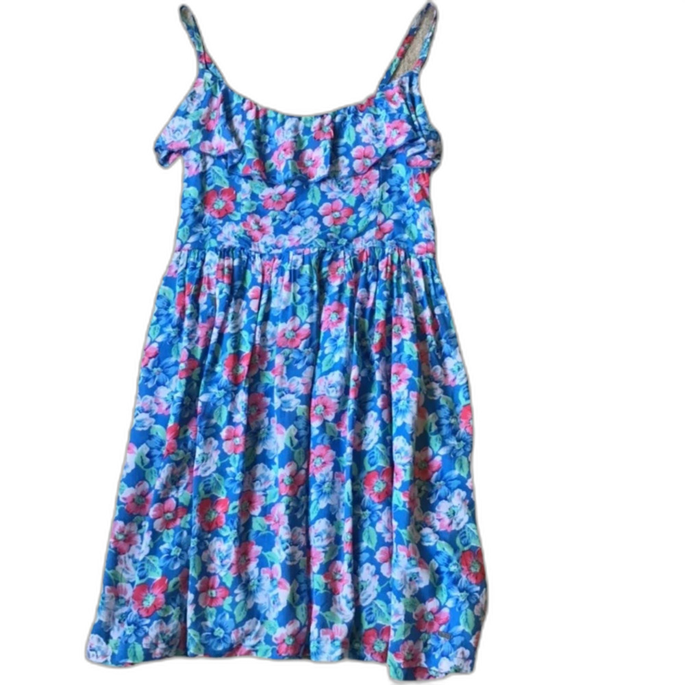 Hollister Tropical Camisole Sundress with 1/2 Slip Size S